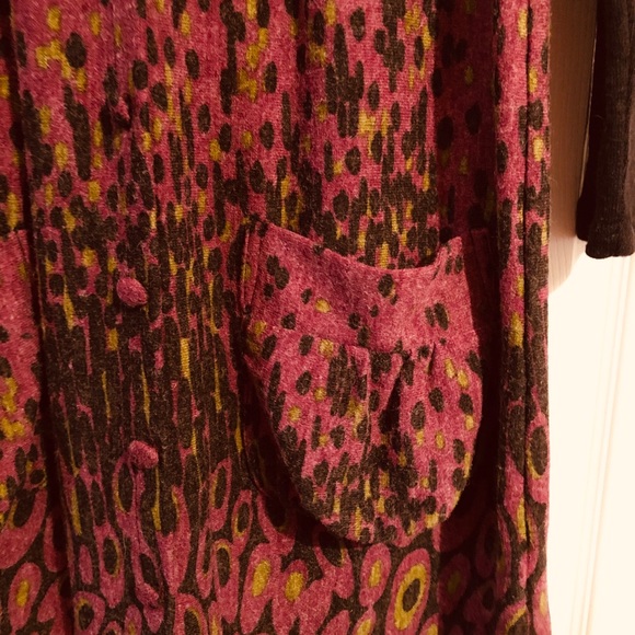 Aryeh Anthropologie Sweater Dress Fit Flare S - Picture 2 of 5